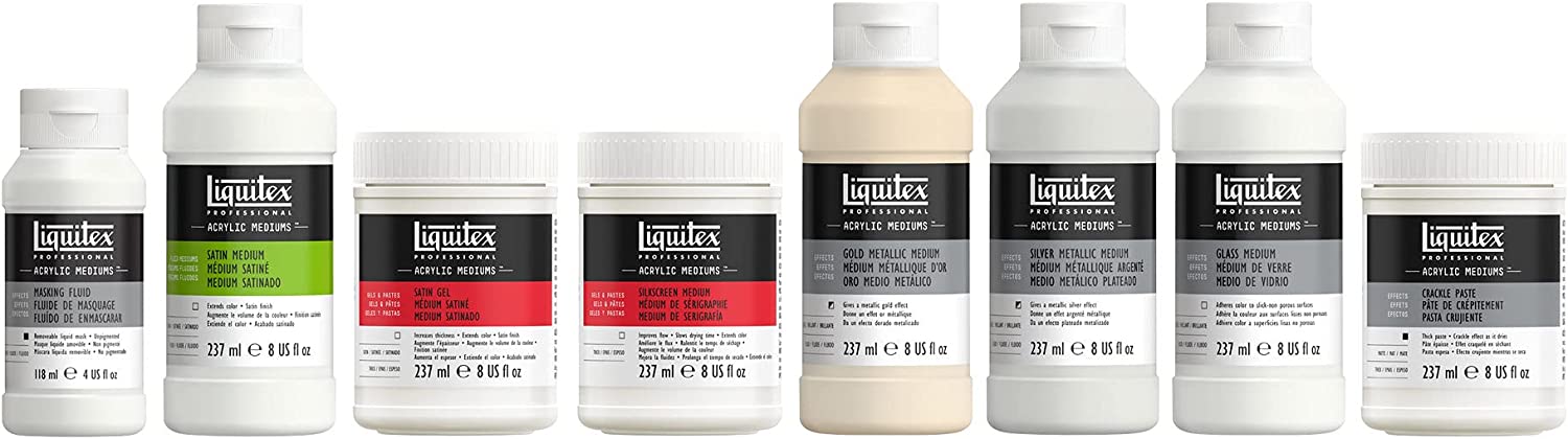 LIQUITEX Acrylic Masking Fluid Medium 118ML, Transparent - Image 9